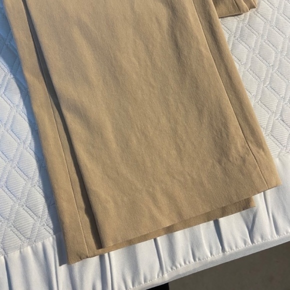 Ralph Lauren Mid Rise Cotton Stretch Pant Size 12 EUC Tan - Picture 9 of 14
